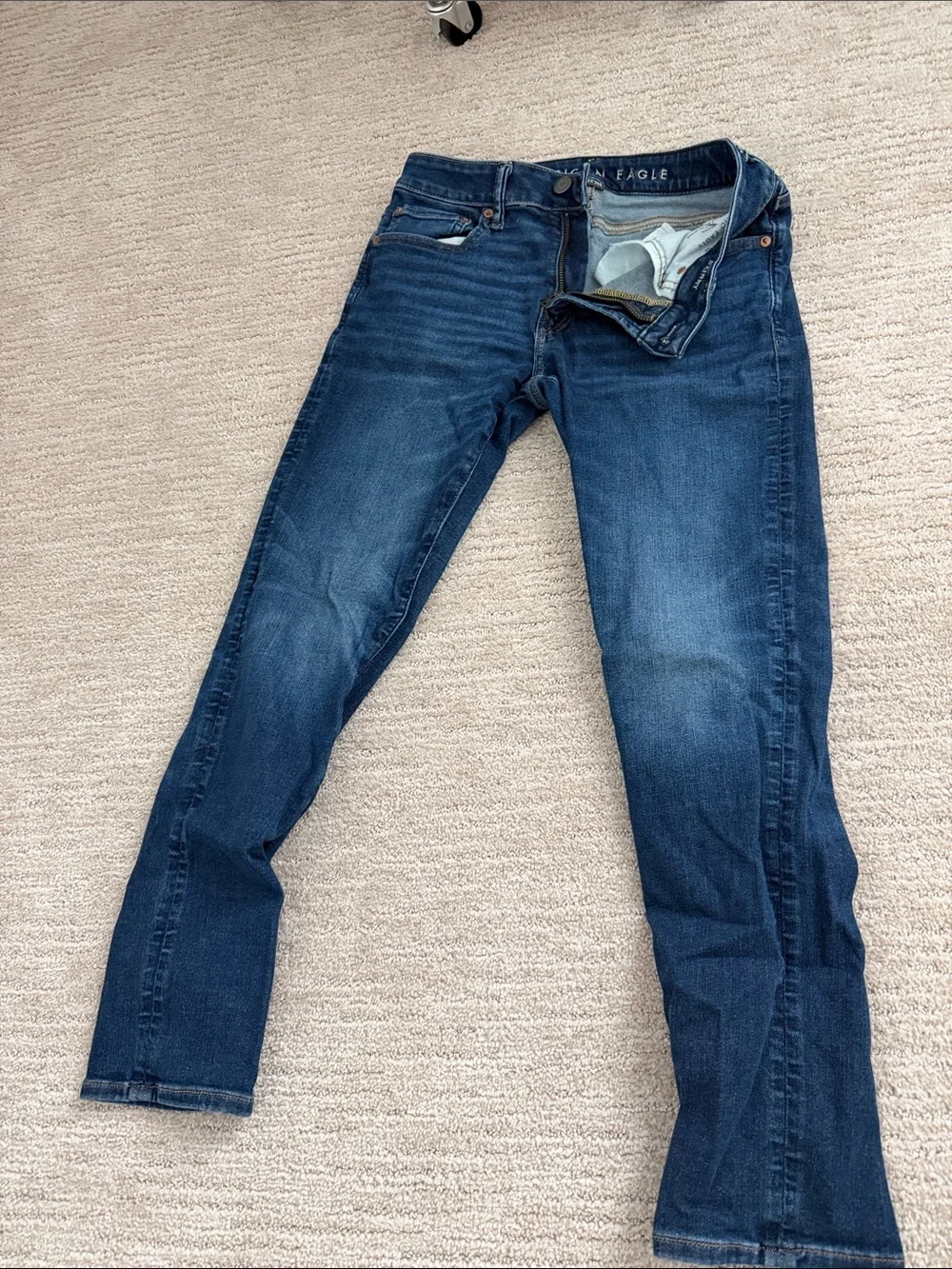 American Eagle Outfitters Men’s Indigo Slim Straight Jeans